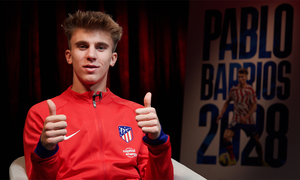 Pablo Barrios: "Formar parte del primer equipo es increíble"